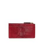 Continental snakeskin-effect card holder 2