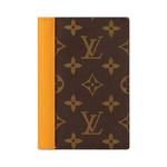 Путешествия Louis Vuitton Passport Cover 'Шафрановый желтый/Коричневый монограмма канвас' 1