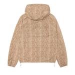 Верхняя одежда Stussy Beach Shell Snake Print Nylon 'Khaki' 2