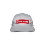 Кепки Supreme Inset Logo Camp Cap 'Grey' 1