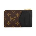 Кошельки Louis Vuitton Card Holder Recto Verso 'Черный/Коричневый Monogram Canvas' 2