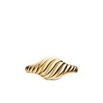 Кольцо Sculpted Cable из желтого золота (7 мм) 1