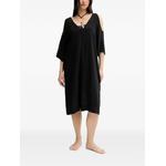 Eclipse cold-shoulder V-neck beach dress 1