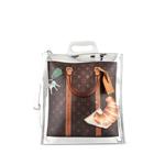 Сумка-тоут Freezer Sac Plat Bag Printed Mirror Coated Canvas 1