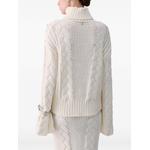 cable-knit turtleneck with rhinestones 5