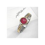 【2 года гарантии】KARL LAGERFELD Kaiser Collection 28mm Женские красные кварцевые часы R0553104512 4