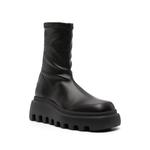 Saudi embossed-logo ankle boots 2