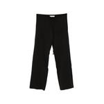 Delya drawstring straight-leg trousers 1