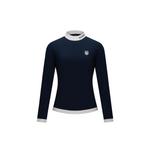 ЖЕНСКИЙ ТРИКОТАЖ K-SWISS С ЛОГОТИПОМ, ОБЛЕГАЮЩИЙ, С ДЛИННЫМ РУКАВОМ 1
