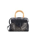 Сумка на плечо Saigon Top Handle Bag Coated Canvas with Leather Mini 1