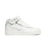 Кроссовки Comme des Garçons x Nike Air Force 1 Mid «Triple White» 1