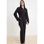 Черные классические брюки Finike Tprss26Pl8 3