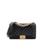 Boy Flap Bag Chevron Calfskin Old Medium shoulder bag 1