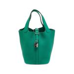 2021 Picotin Lock 18 leaher tote bag 1
