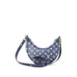 Сумка-хобо Loop Monogram Jacquard Denim 2
