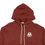 Худи Moncler Genius x Palm Angels с логотипом, бордовый 3