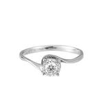 LITZ 18K Белое золото Кольцо с бриллиантом DR2996 2