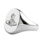 Кольца Vivienne Westwood Seal Ring 'Rhodium' 2