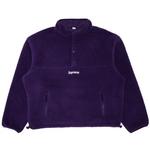 Флисовые куртки Supreme Polartec Shearling Reversible Pullover 'Фиолетовый' 1