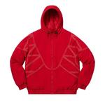 Пуховики Supreme Zig Zag Stitch Puffy Jacket 'Red' 1