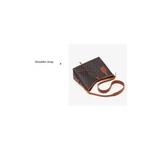 Сумка-шоппер Dog Tooth Shopping Hobo Bag - белая 2