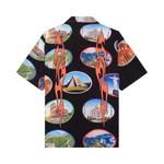 Рубашки на пуговицах Pleasures 7 Wonder Camp Shirt 'Black' 2