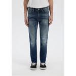 Мужские V57 Regular Taper Mid Wash Distressed Jeans 1