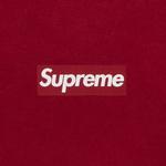 Свитшоты Supreme Washed Box Logo Crewneck «Red» 2