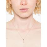 18K yellow gold I diamond necklace 2