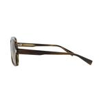 Солнцезащитные очки Saint Laurent Aviator 'Хавана/Коричневый' 2