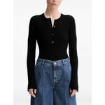 Свитер Henley в рубчик 1