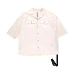 Рубашки и топы Rick Owens DRKSHDW Magnum Tommy Shirt 'Cream' 1