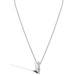 Подвеска RockChic из белого золота с бриллиантами 2