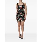 floral-print sequin-embellished dress 1
