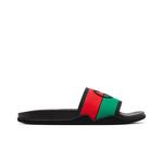 Слайды Gucci Wmns Slide 'Interlocking G - Black Red Green' 1