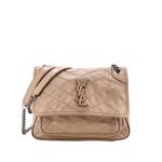 Niki Chain Flap Bag Matelasse Chevron Leather Baby shoulder bag 1
