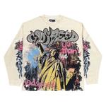 Топы Godspeed Vandal Long-Sleeve T-Shirt 'Bone' 1