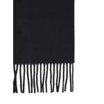 Кашемировый шарф с бахромой 2