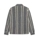 Рубашки на пуговицах Stussy Striped Sherpa Shirt «Charcoal» 2