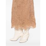 floral-lace midi skirt 5