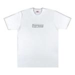 Футболки Supreme x KAWS Chalk Logo Tee 'White' 1