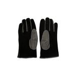 Перчатки Off-White Leather Pivot Gloves 'Black/Green' 2