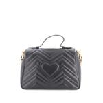 GG Marmont Top Handle Flap Bag Matelasse Leather Small satchel 2