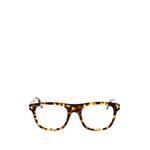 tortoiseshell-effect rectangle-frame glasses 1