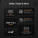 ASUS TUF GAMING Z890-PRO WIFI ATX белая материнская плата (DDR5) 5