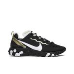 Кроссовки Nike React Element 55 SE 'Black Metallic Gold' 1
