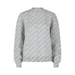 Свитера Balenciaga Allover Logo Knit Sweater 'Серо-белый' 1