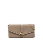 2020 Grained Calfskin Aby Wallet On Chain crossbody bag 1