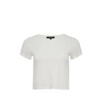 Corrie logo-embroidered cropped t-shirt 1