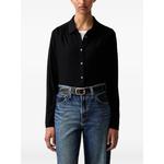 gathered long-sleeve shirt 1